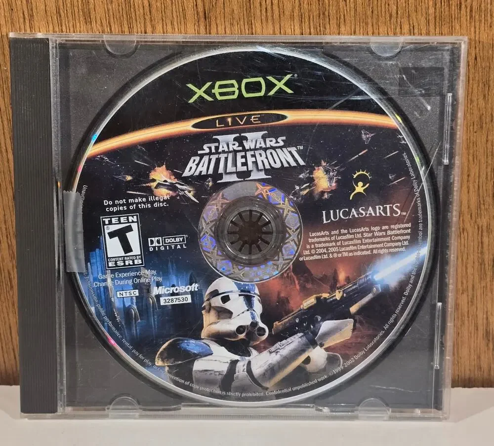 Star Wars Battlefront II Original Xbox Game Disc Only